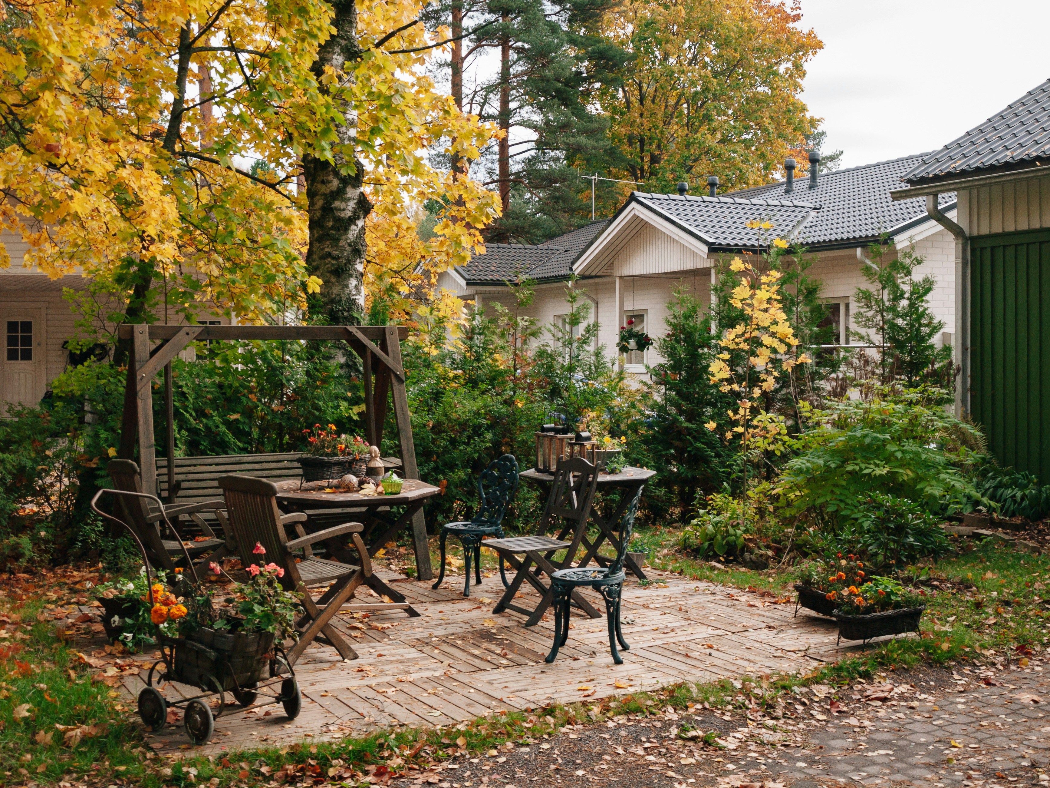 backyard decking